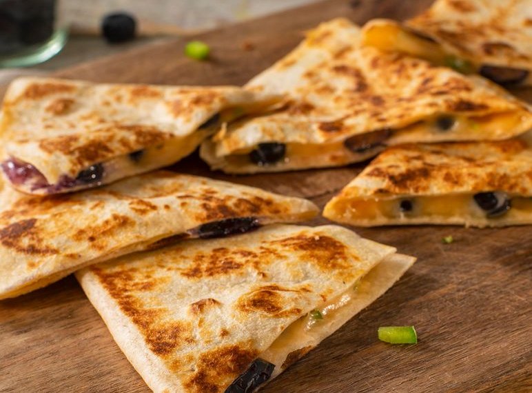 Blueberry Quesadilla