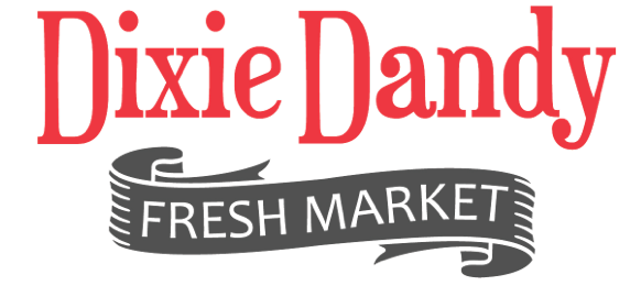 A theme logo of Dixie Dandy Fresh Market
